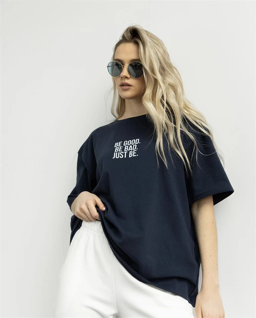 Loose t-shirt with letter print