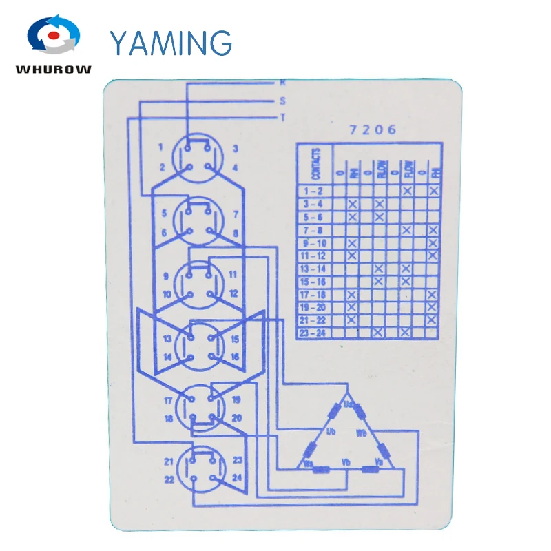 motor speed changer rotary cam switch fresadora 05