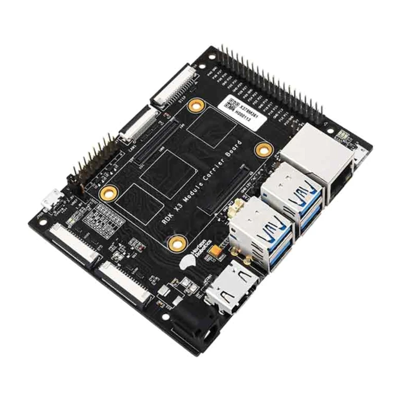 

RDK X3MD Board with RJ45 Ethernet USB3.0 HUB MIPICSI 40PIN Header Connector Adapter Intelligent Module