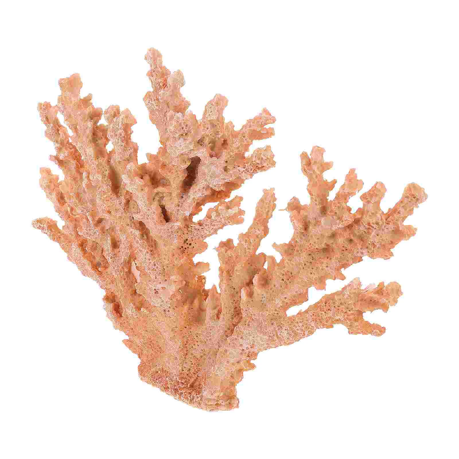 

coral tall floor vase aquarium coral reef artificial coral ornament tank decoration aquarium ornament resin landscape greenery