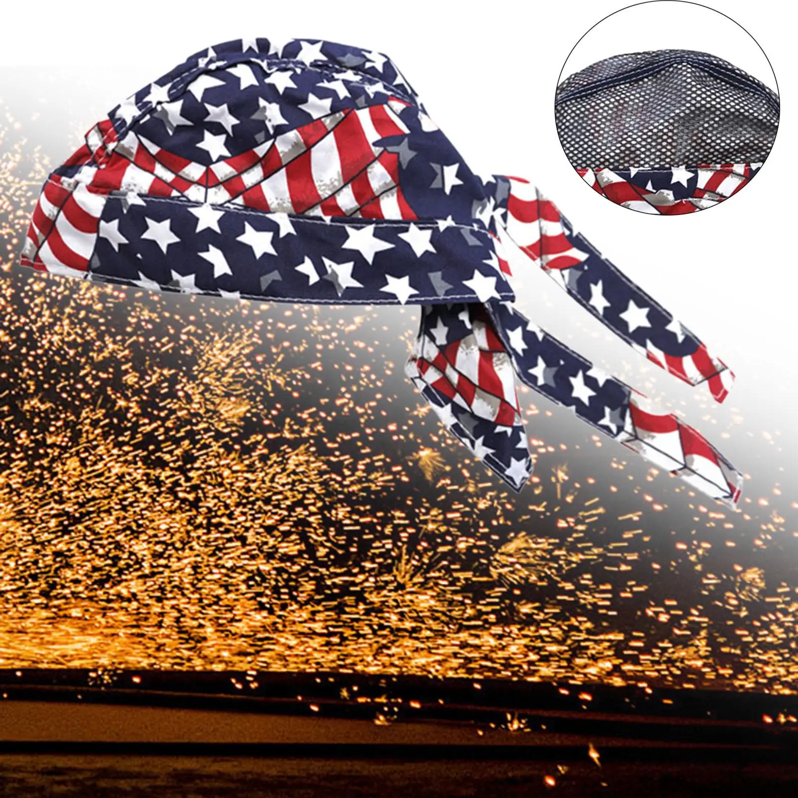 Welding Cap Washable Multifunctional Flame Retardant Protective for Running Training Mountain Climbing Boating Outdoor Sports