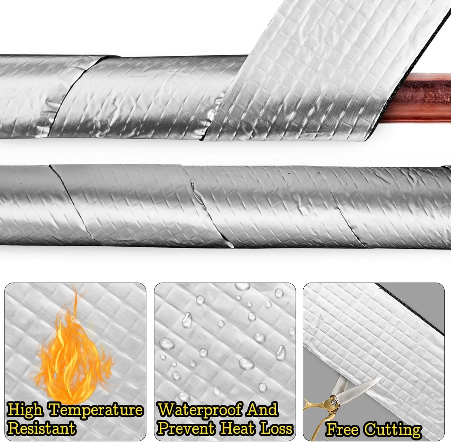 All-Weather Self-Adhesive Insulation Pipe Wrap