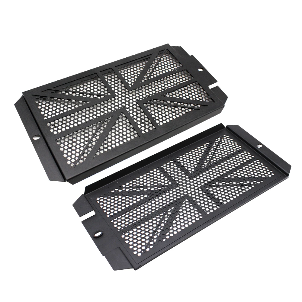 Grille Protection Radiateur Triumph Bonneville - Aluminium CNC Nid D'Abeille