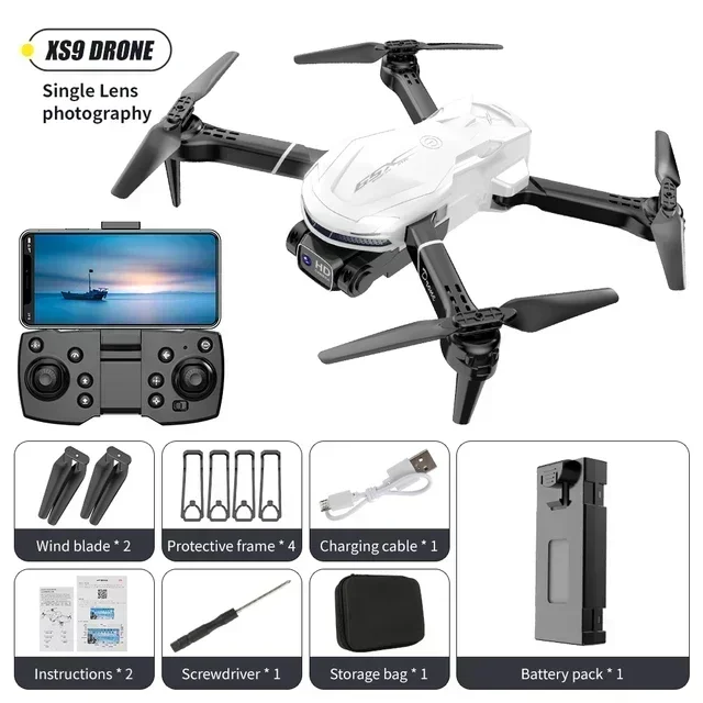 Xs9 Drone GPS Drones Toys 8K HD Dual Camera Professiona