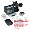 Kitchen appliances 3 In 1 Breakfast Makers Sandwich Maker Toaster Oven Multifunctional  Coffee Breakfast Machine 4