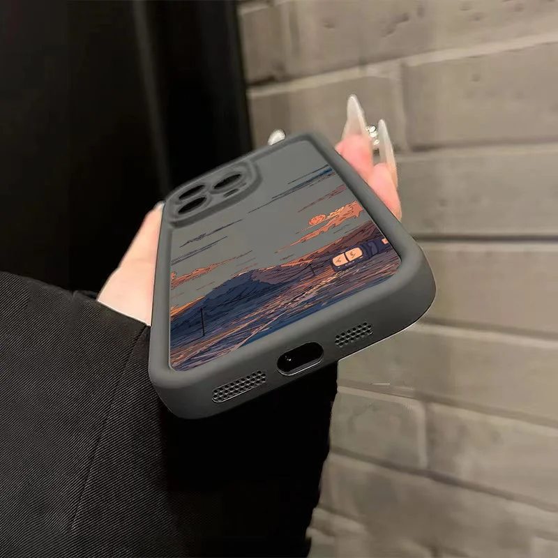 Landscape Mountain Cloud Cover Phone Case