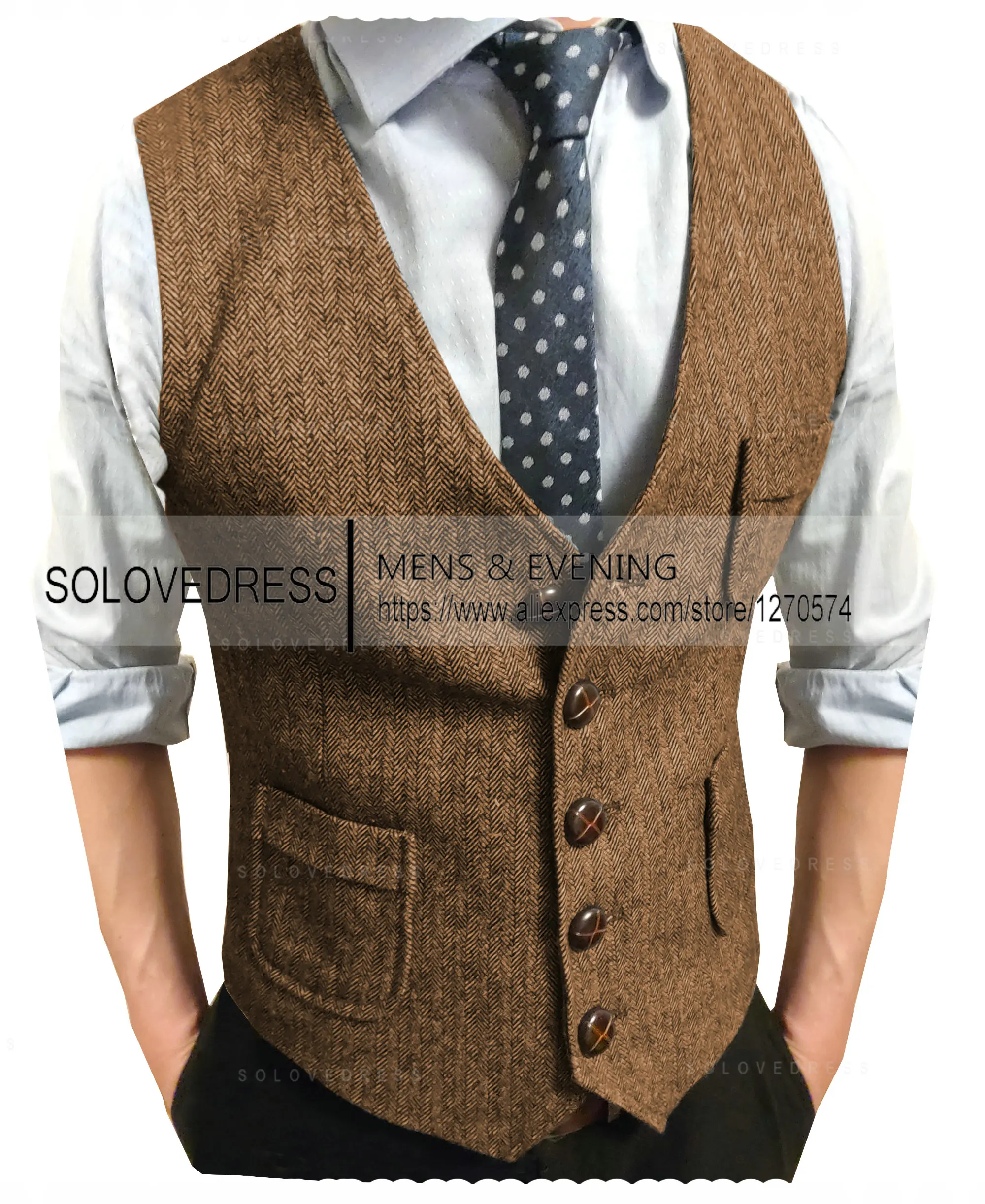Gilet de costume pour hommes
