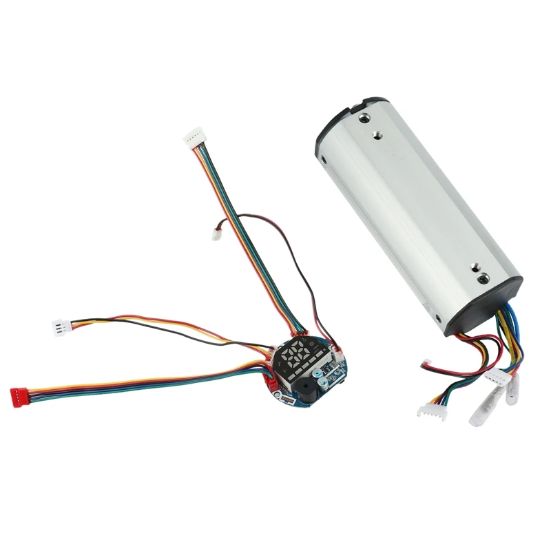 A sixx Display with Thumb Throttle Excellent Workmanship Protection Electric Thumb Throttle Practical Plastic for Electric Scooter Electric Skateboard 