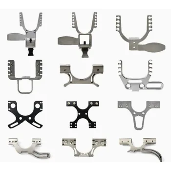 Fionda ad alta potenza con testa speciale, accessori essenziali fai-da-te per fionda, set di accessori per fionda da assemblare.