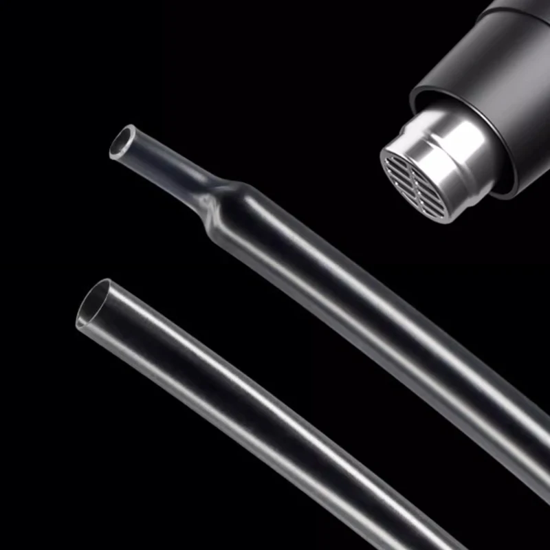 Tubo Termorestringente Trasparente 2:1 Manicotto Per Cavo Ultra Sottile Trasparente Diametro Isolato 1 Mm-15 Mm - Foto 9