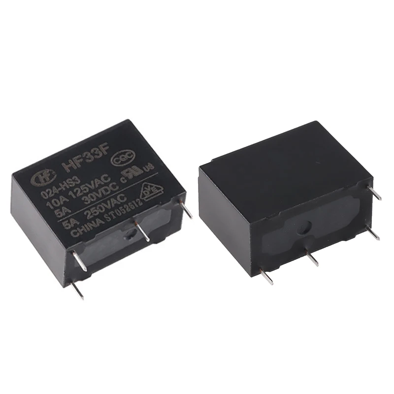 HF33F-024-ZS3 HF33F-005-HSL3  , HF / JZC-33F -005 012 024 -HS3 -ZS3 HF33F -012-HS3, DC 5V 12 24V,   20PCs