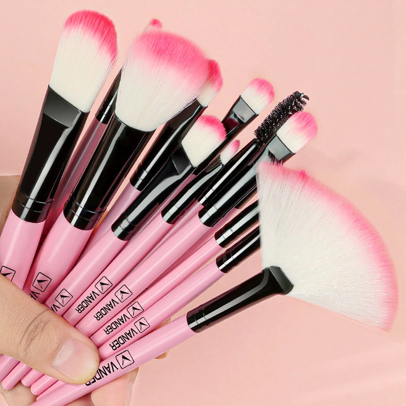 10 13Pcs Makeup Brushes Soft Fluffy Set for Cosmetics Foundation Blush Powder Eyeshadow Kabuki
