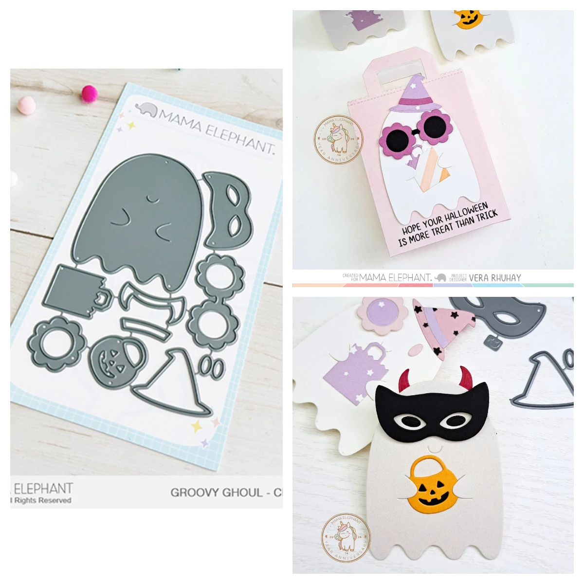 Festive Embossing and Cutting Dies Set for Holiday Scrapbooking and Card Making
