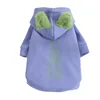Fashion Blue Hoodie Sweater for Cat 2-legged Winter Coat for Sphynx Warm Sweatshirt for Kittens Soft Loungewear for Devon Rex 5