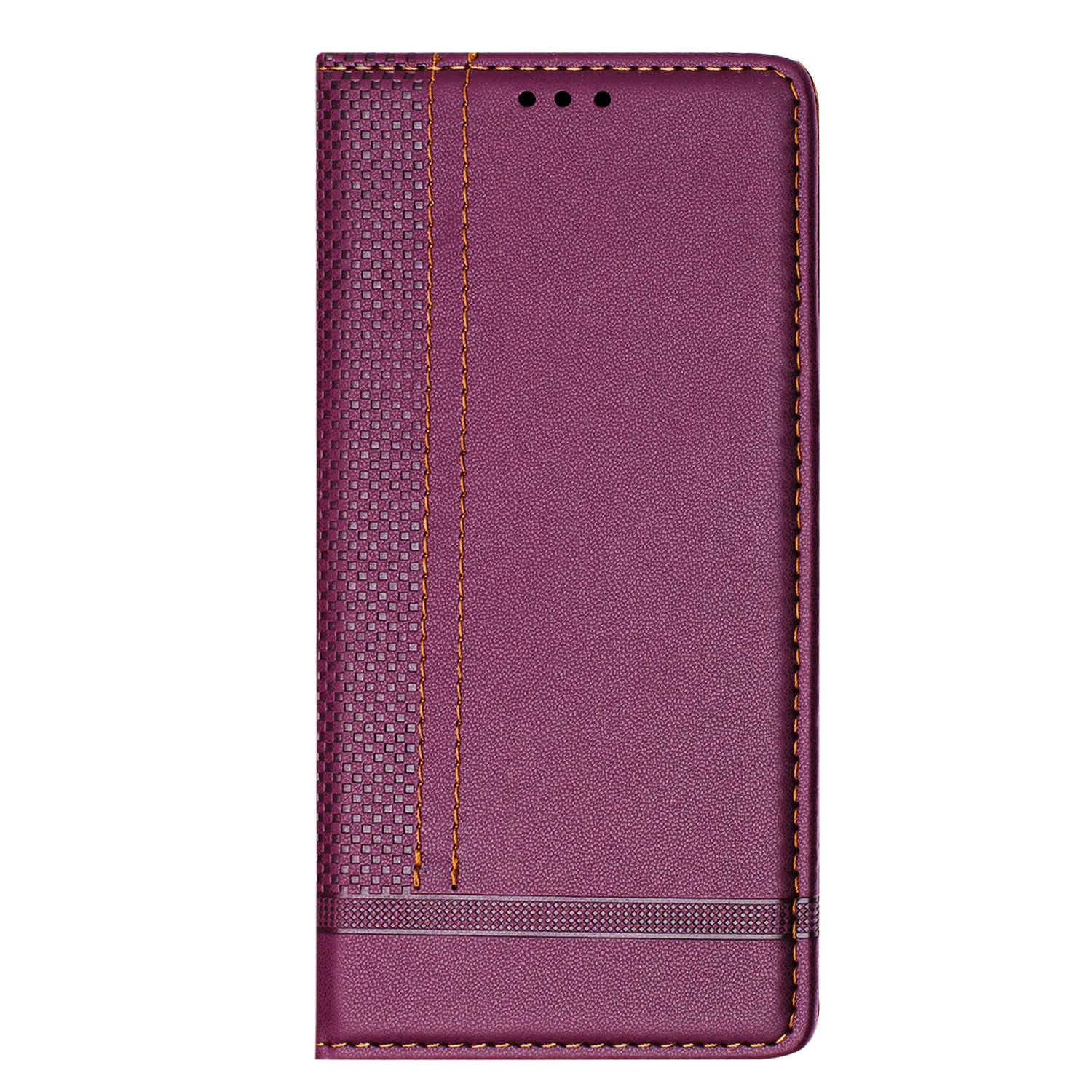 Luxury Leather Wallet Flip Case with Magnetic Closure and Stand Feature - Shockproof and Durable Cover