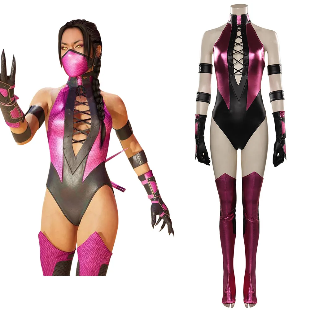 Mew Mew ceiling Zoo at night Mortal Cosplay Kombat Mileena Cosplay Costume Jumpsuit Outfits Halloween  Carnival Suit - Cosplay Costumes - AliExpress