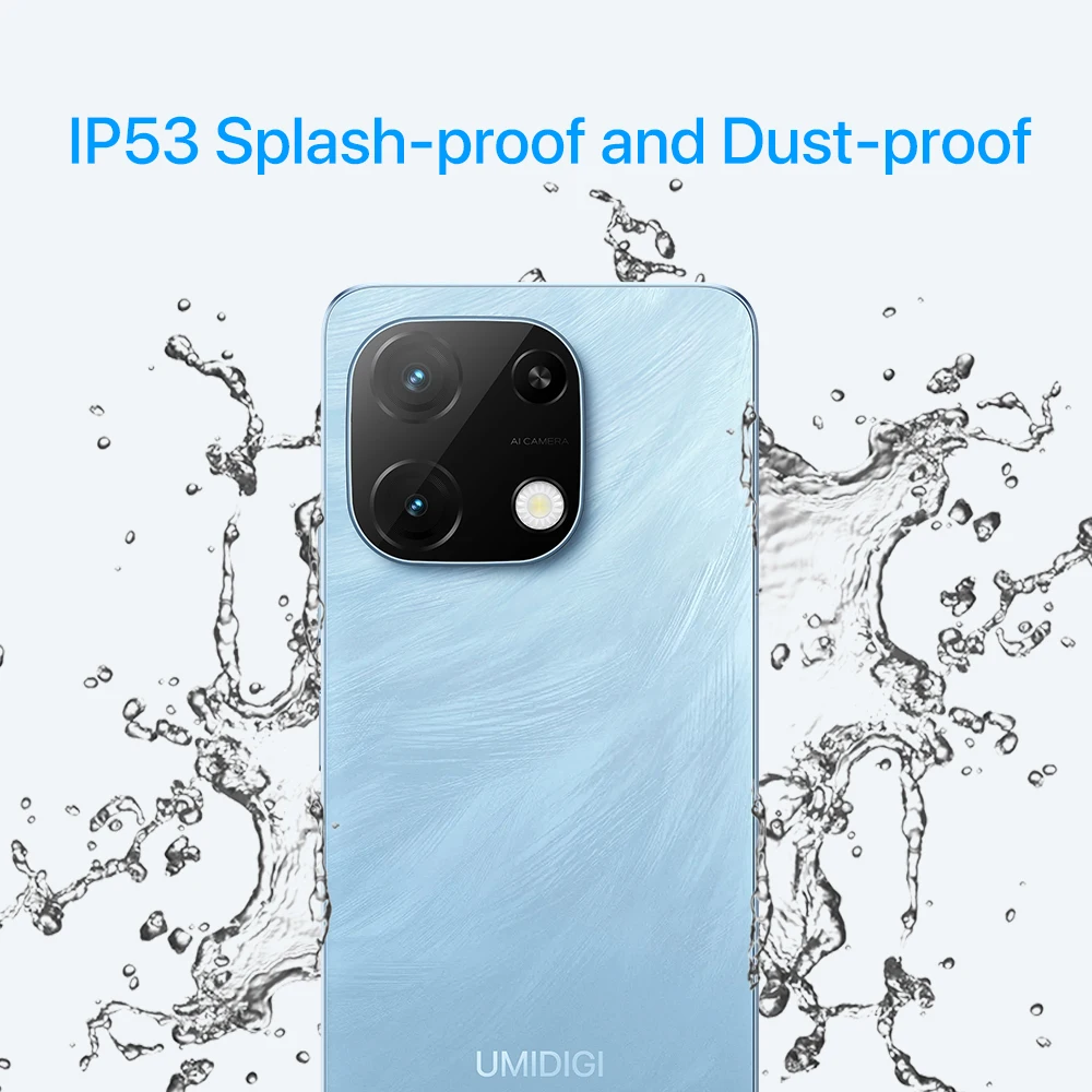 [World Premiere]UMIDIGI Note 100A Smartphone Android 14 6.8" 120Hz HD+ 13MP 4+4GB 256GB 20W 5000mAh Battery Dual SIM Cellphone 5