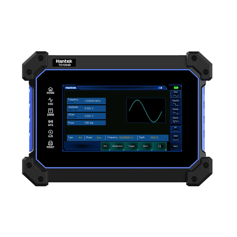 HantekTO1254DTouchScreenDigitalOscilloscopePortable4Channels