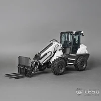 LESU 1/14 AT1050 RC Hydraulic Loader Telescopic Arm Model Radio Control Truck Light Sound Painted Assembled Car Vehicle Model 2