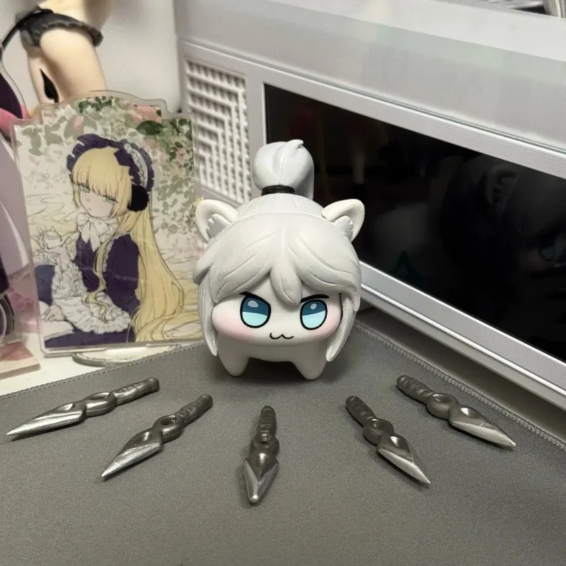 Kawaii Anime Valorant Doll: Cute Desktop Decoration & Holiday Collectible