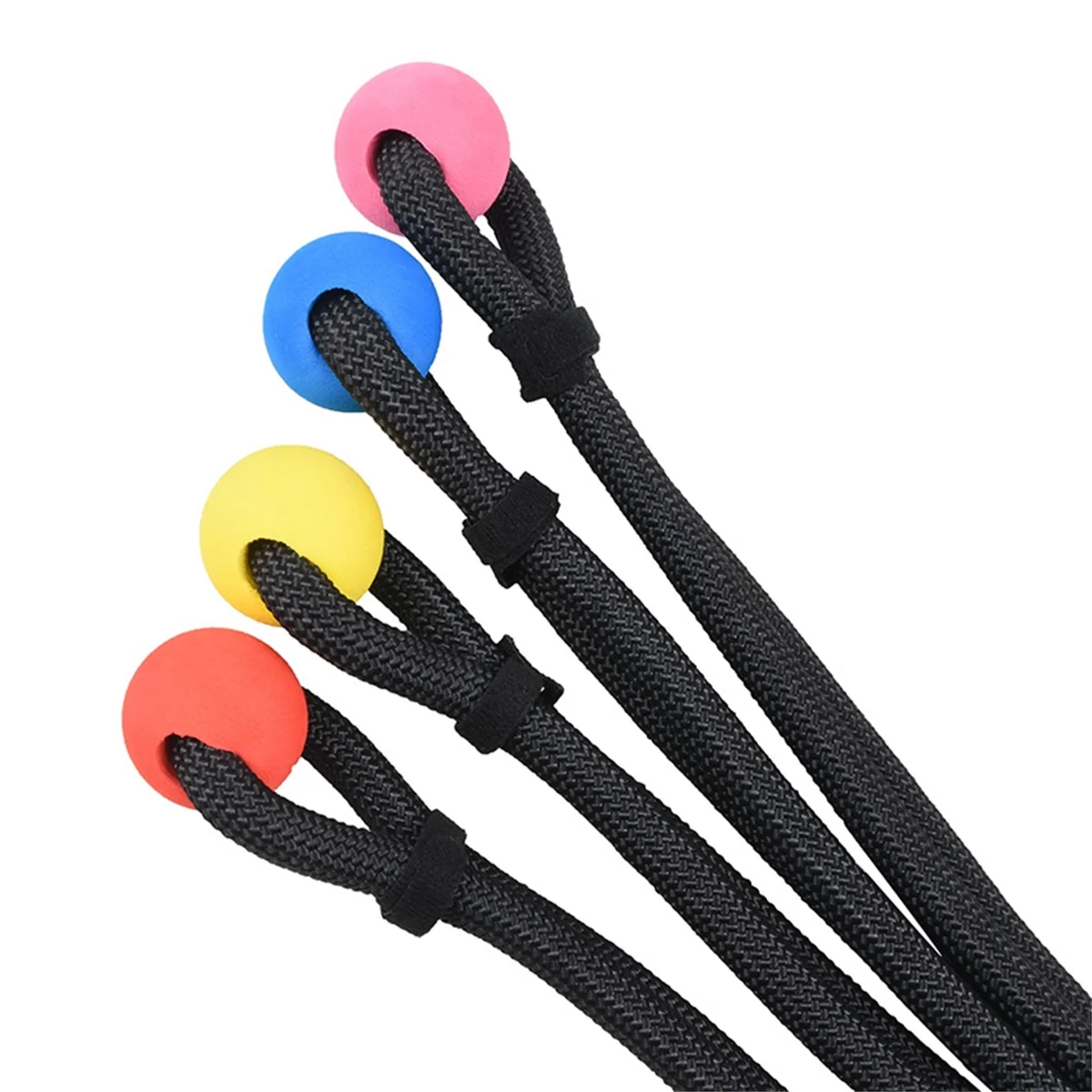 BAAU Golf Swing Trainer Golf Practice Training Rope Elastic Posture Correction Rope Black
