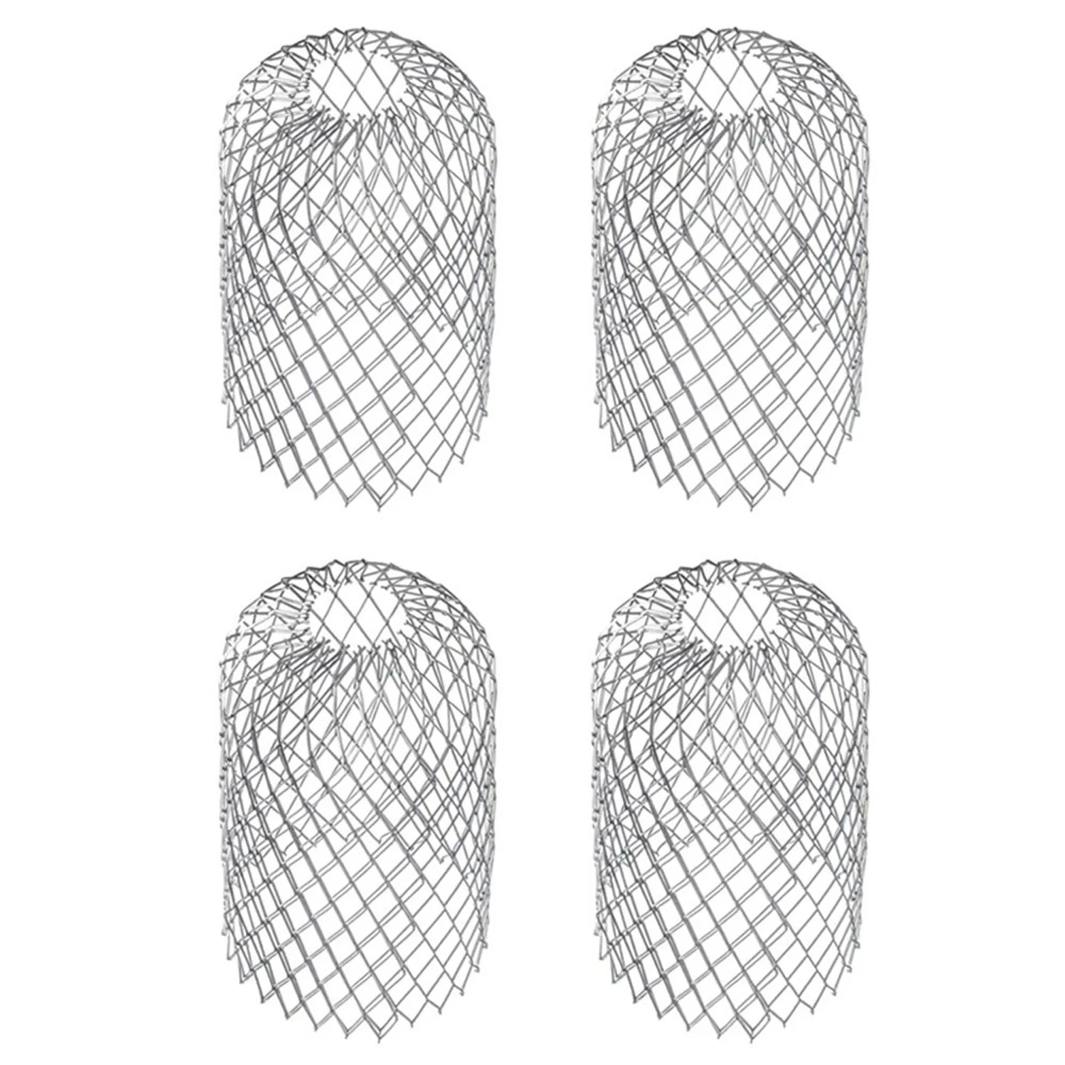 2Pcs Gutters Filte Mesh Aluminum Outdoor Leaf Debris Mud Gutter Guard Drain Net Cover Anti-blocking Gutter Cleaning Tools