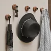 Self-adhesive Solid Wood Hooks Walnut Hanging Hanger Bathroom Wall Hook Bedroom Coat Storage Rack Home Towel Key Decor Hook 3