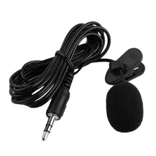 

2020 Newest Portable External 3.5mm Hands-free Mini Wired Clip-on Lapel Lavalier Microphone For PC Laptop 3.5mm External