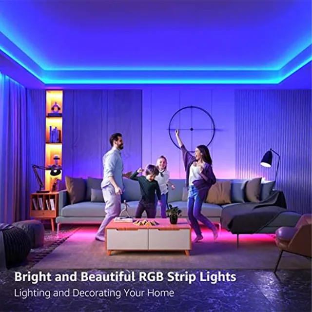 Bande lumineuse LED SMD3535, 5V, 1m, 10m, 15m, 20m, 30m, rétro-éclairage  pour écran TV, bureau, décoration de chambre, changement de document -  AliExpress