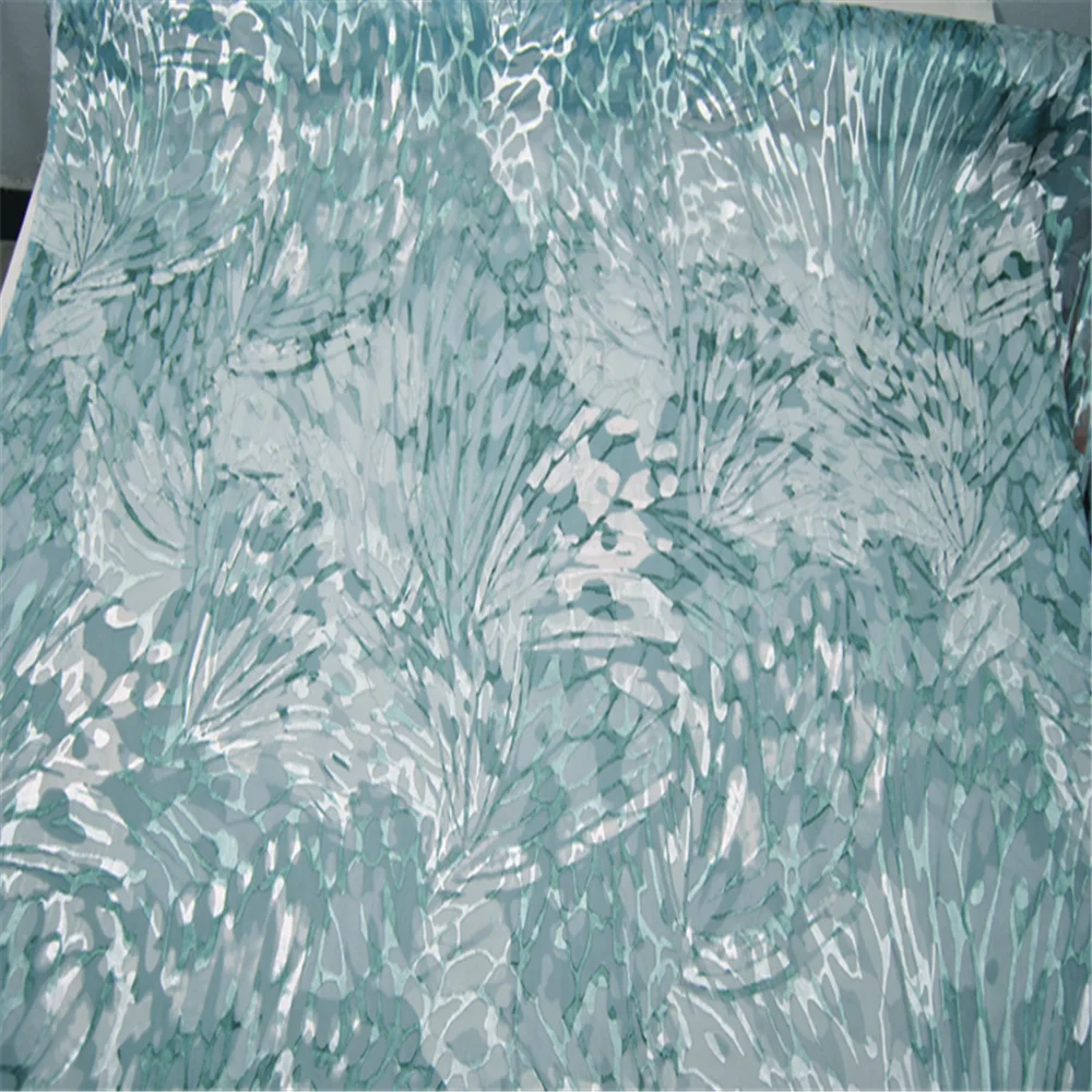 Silk Burn Out Fabric for Women Garment sewing fabric