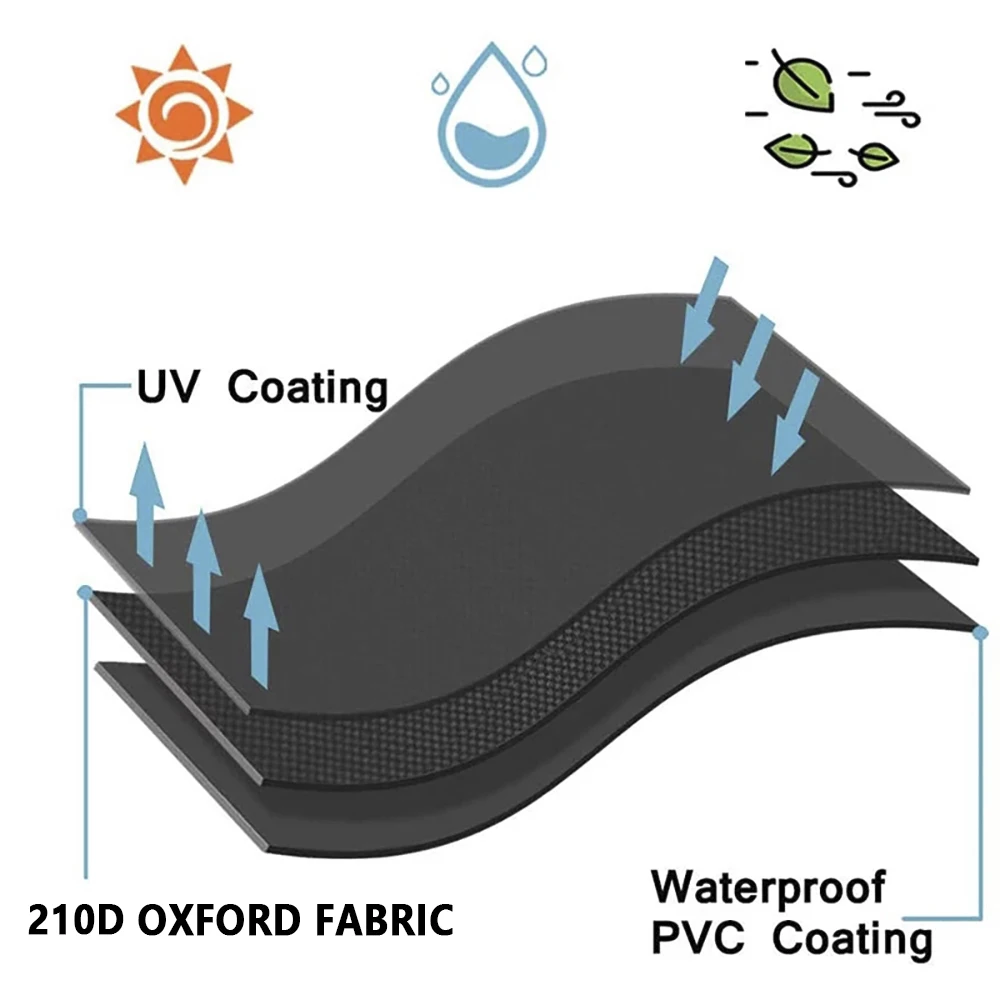 Patio Furniture Cover Waterproof Patio Heater Cover Outside Furniture Protector