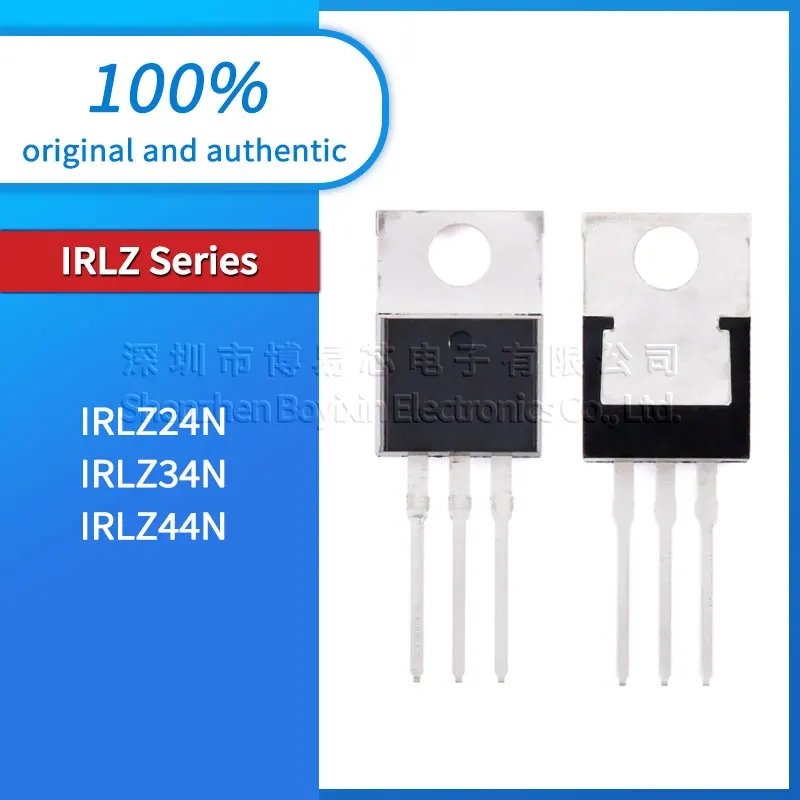 

5 pieces, original and authentic IRLZ24NPBF IRLZ34NPBF IRLZ44NPBF New MOSFET field effect tube IC chip package TO-220