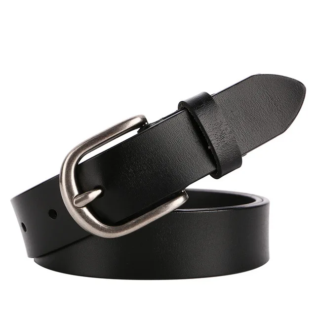 Women's Belt Lady Fashion Classic Brand Design Genuine Leather Belt Woman Luxury Oil Wax Cow Leather Belt Female western belts for women Belts