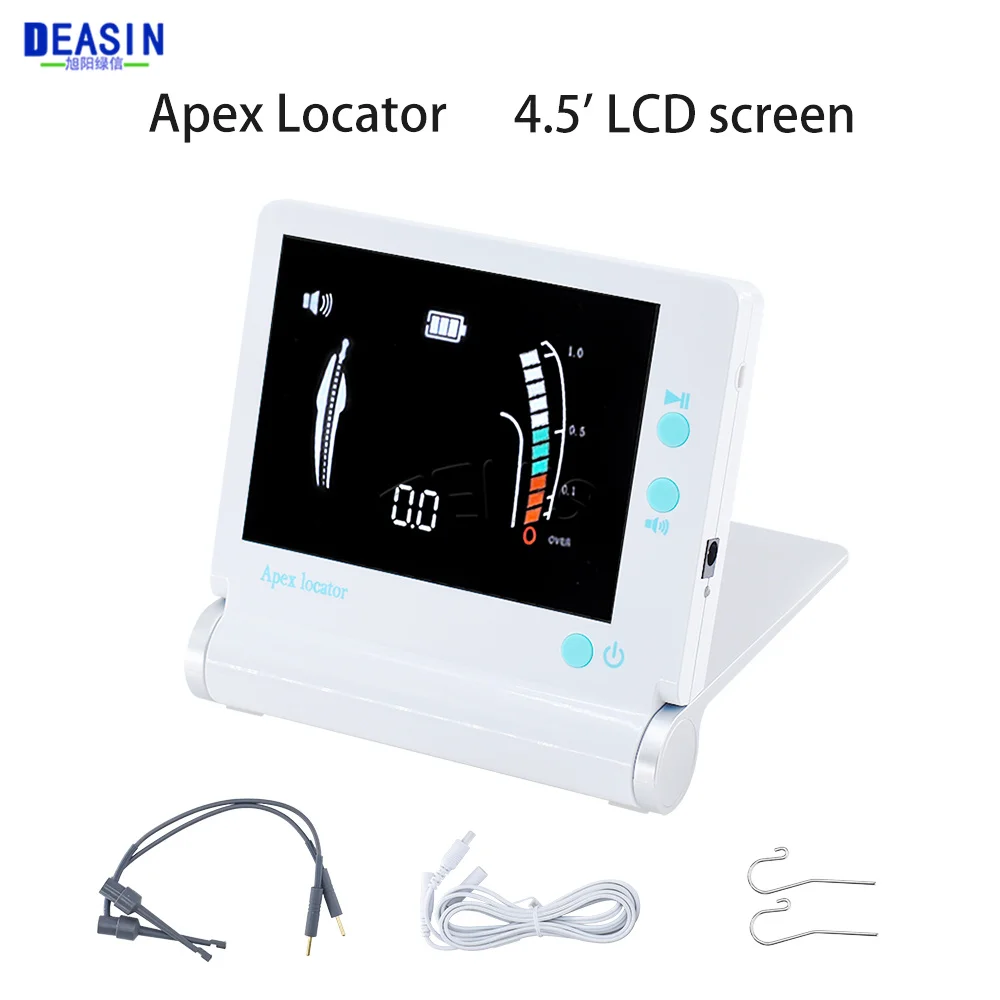 

Dental Endodontic Apex Locator 4.5' LCD Portable Machine Micropex Mini Root Canal Measurement Oral Endo Surgical Equipment