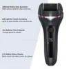 Electric Callus Remover Professional Foot File Grinder Pedicure Machine Rechargeable Heel Cracked Dead Skin Scrubber 3 Heads 4