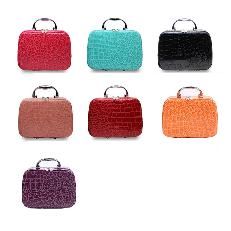 New Women Beauticians Makeup Case Cosmetic Bag High Quality Travel Organizer Beauty Box Cosmetics Jewelry Toolbox Holiday Gifts - 6