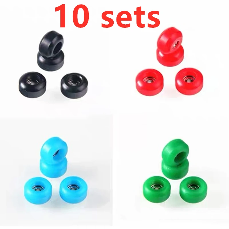 10 세트 도매 손가락 스케이트 보드 바퀴 지판 바퀴