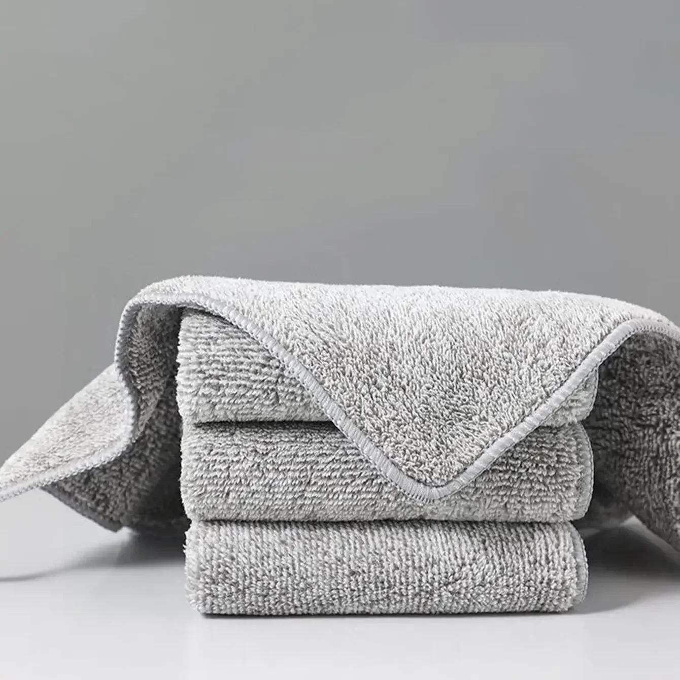 Japanese 5pcs - Towel - Absorbent - Household use