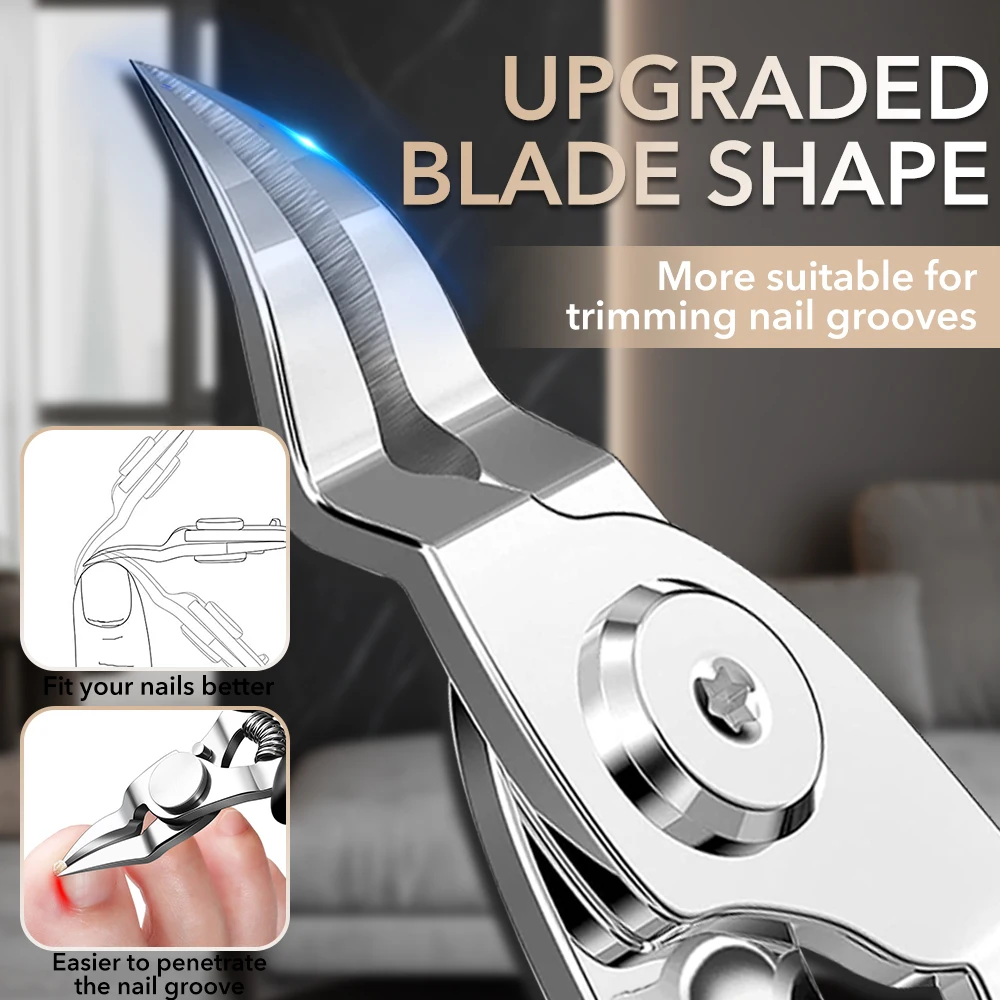 Set Tagliaunghie Professionale Rosa Per Manicure E - Foto 8