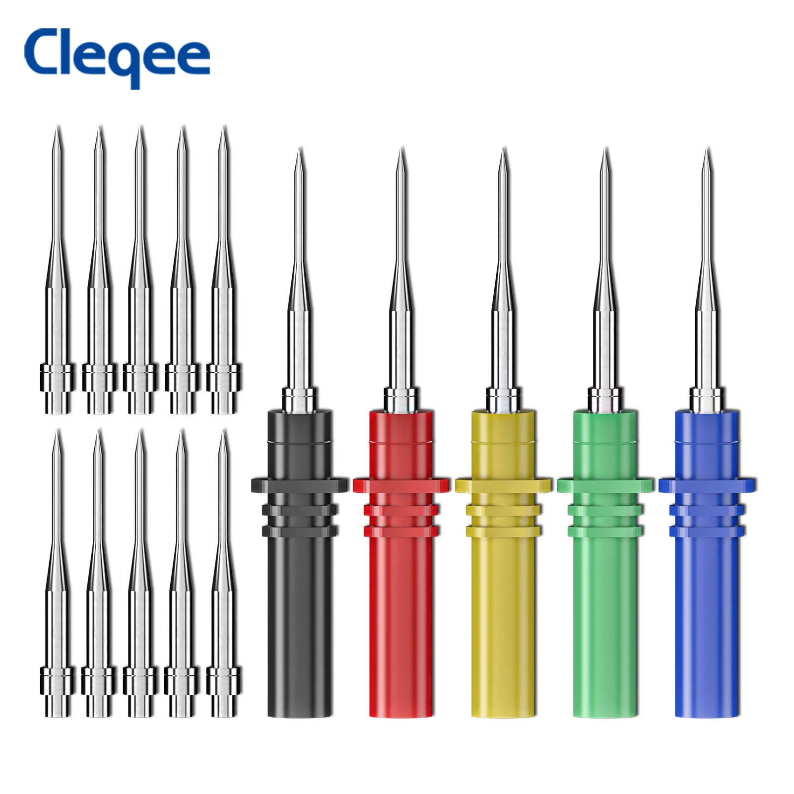 Cleqee CKT012 Set Auto Test Leads and Acupuncture Probe Set Oscilloscope Accessories Automobile Measurement