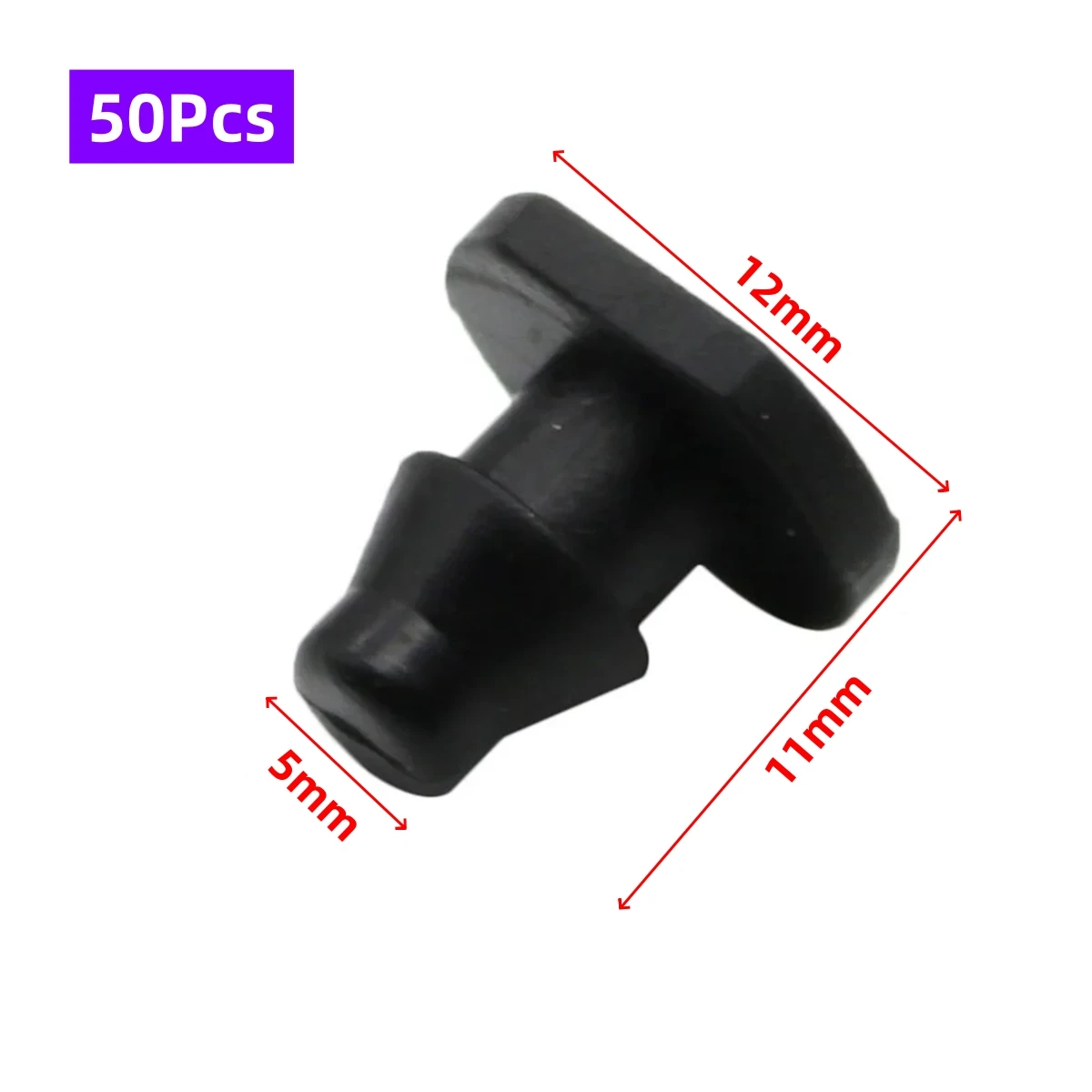4/7mm Hose End Plugs 1/4 Inch Hose Waterstop Connectors Garden Irrigation System Pipe Stop Water Accessories 50 Pcs hose connector,garden hose connector,garden hose adapter,hose tap adapter,plastic pipe connector,water pipe connector,pipe connector,water pipe fitting,irrigation pipe fitting,garden water connector,garden faucet adapter,faucet quick connector