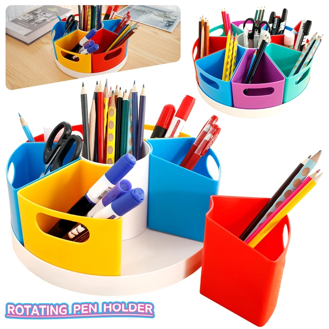 Pencil Holder Marker Storage Organizer Pen Holder Crayon Organizer