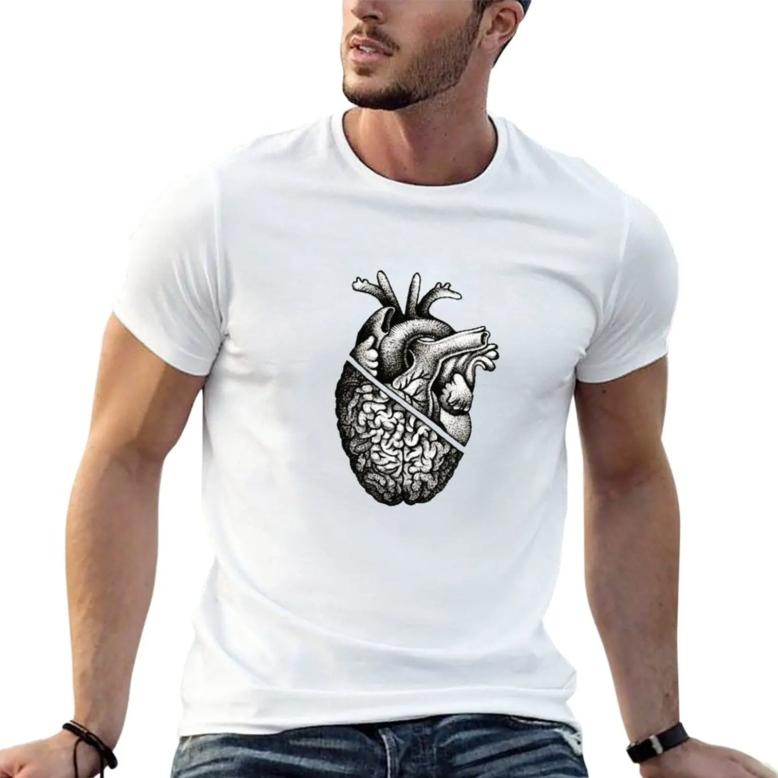 

New MINDE HEART T-Shirt funny t shirts anime clothes new edition t shirt Men's t-shirt