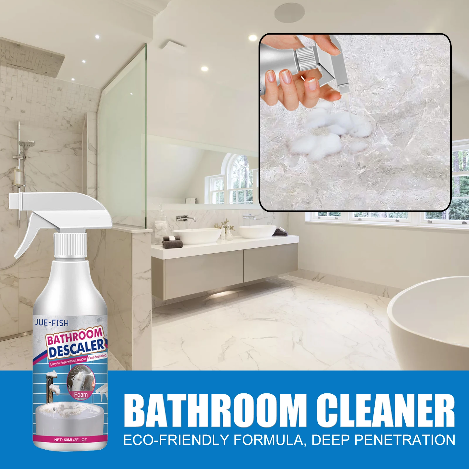 Bathroom Cleaner Multi Functional Bathroom Cleaner Cleans Stubborn Dirt Restores Shine Removes Odor No Irritation No Residue