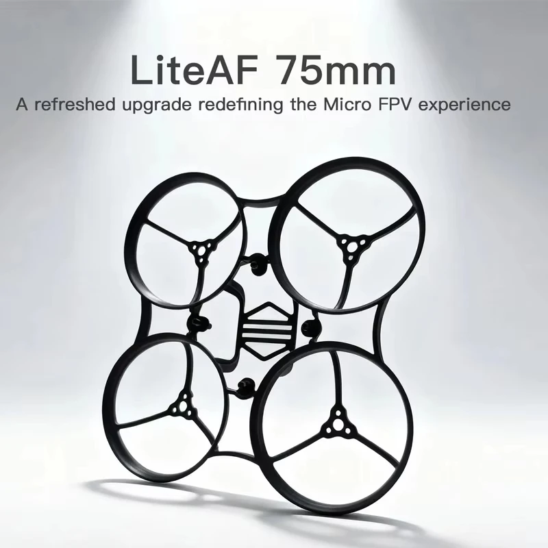 Drone de Course 75mm Brushless LiteAF - Ultra Léger pour Enfants