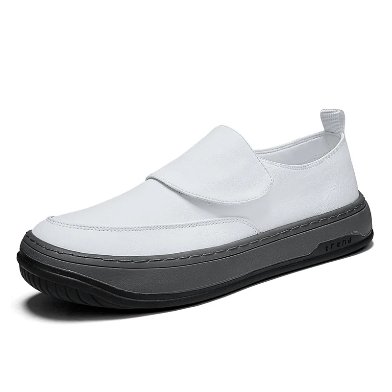 Hot Selling Small White Shoes Europe America High-end Business Shoes Men's Casual Shoes Loafers Men's Genuine Leather Shoes