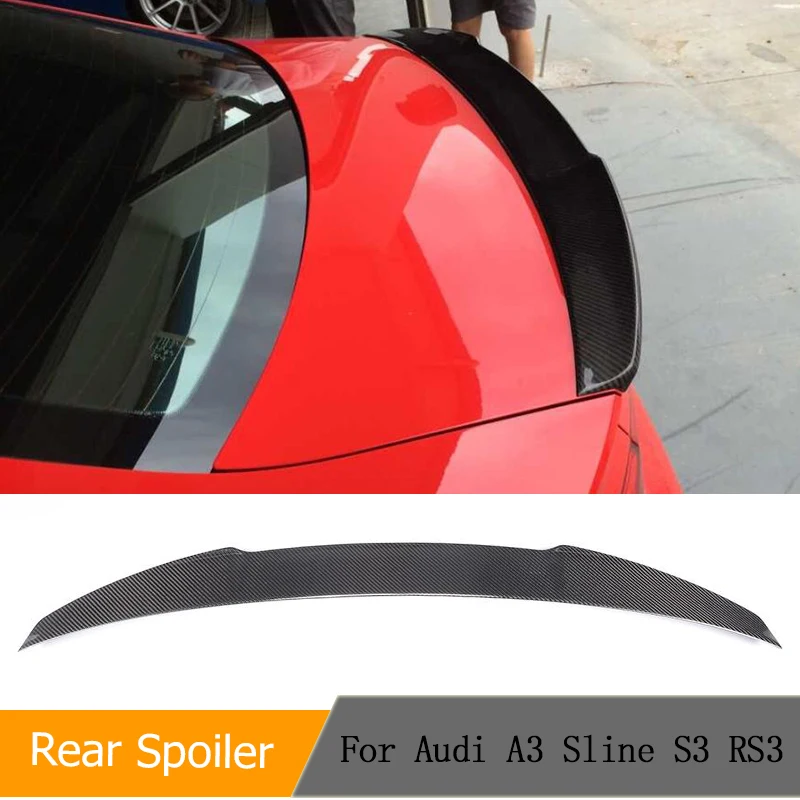 New Electric Automatically Universal Rear Trunk Tail Boot Lid Car Spoiler  Wing For All Sedan Glossy Carbon Fiber - Spoilers & Wings - AliExpress