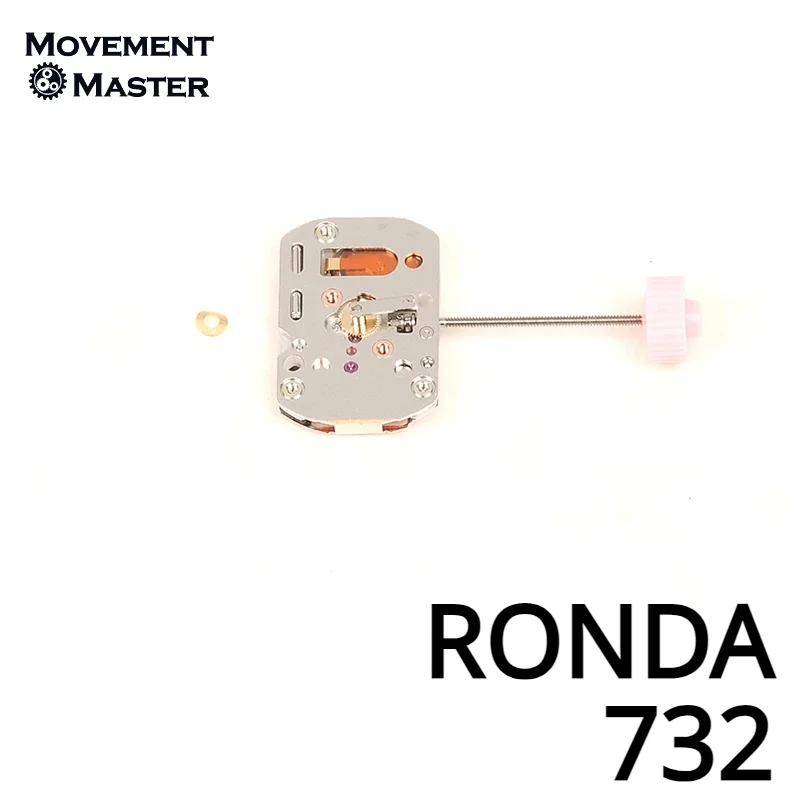 Mouvement à Quartz Ronda 732 1032 – Pour Accessoires De Montre, 2 Broches, Neuf Avec Emballage