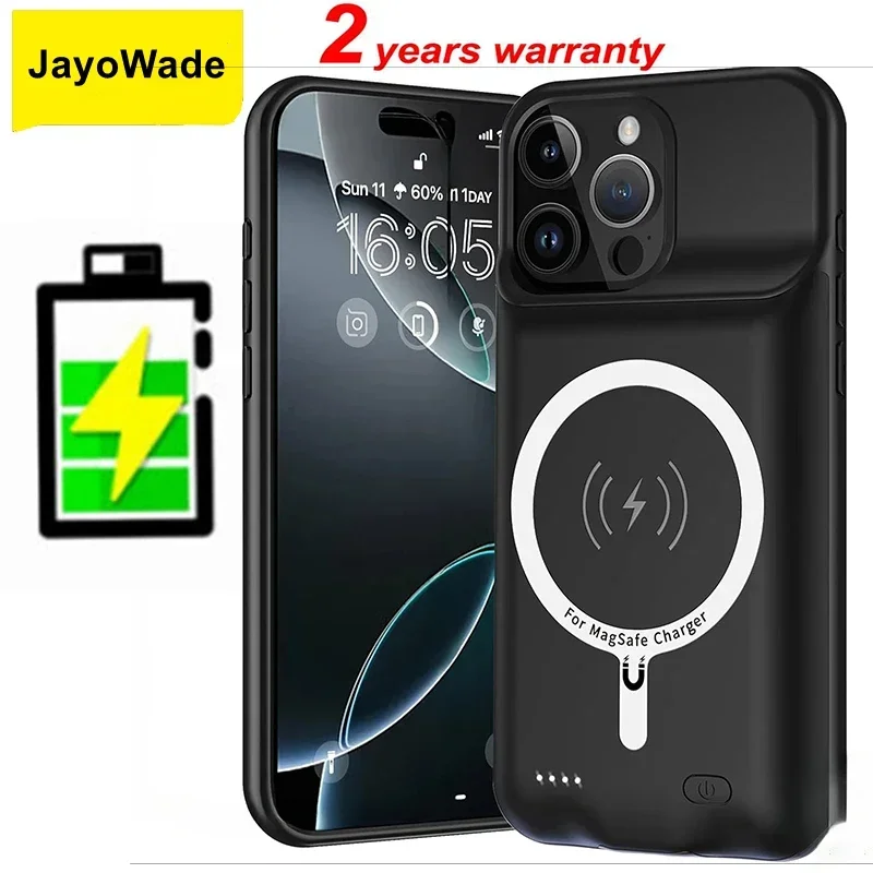 10000mah Magnetic Wireless Charger Power Bank for IPhone 16 Pro Max 12 13 14 Plus 15 Pro Max for Magsafe Power Case PowerBank 6