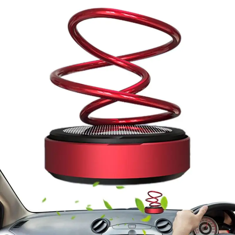 

Освежитель воздуха на солнечной батарее, вращающийся аромадиффузор с концентрацией солнечных батарей, украшения для приборной панели автомобиля для грузовиков и внедорожников